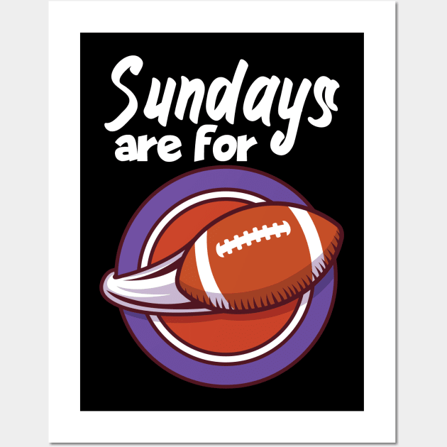 Sundays are for Wall Art by maxcode